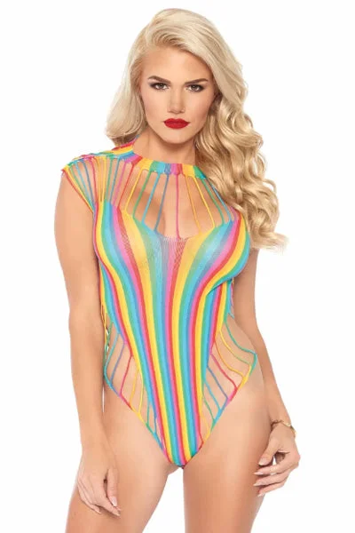 Bodysuits that come in every size -BODY CON ESCOTE Y CORTES EN LAS CADERAS
