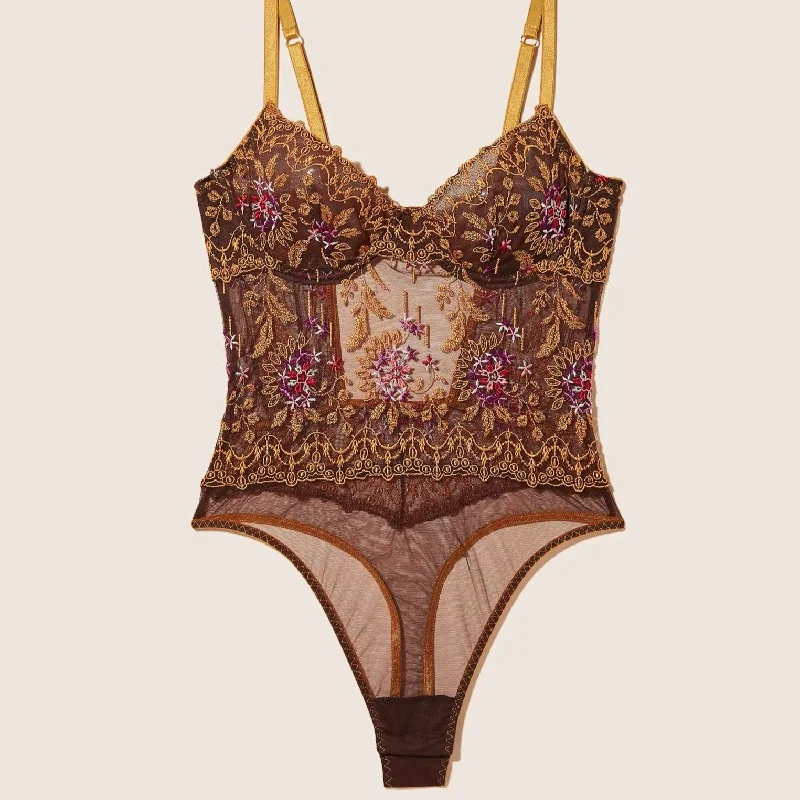 Seamless bodysuit for smooth silhouette -Cosabella Usha Wired Body