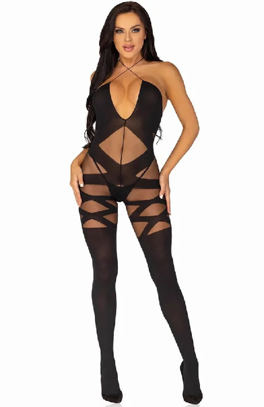 Can I wear a bodysuit to work? -Crotchless bodystocking - With An Edge
