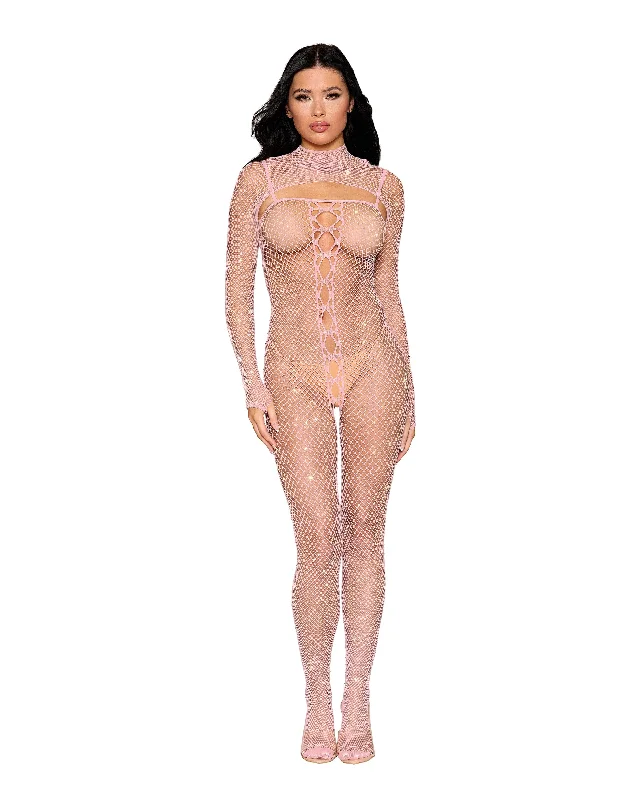 Bodysuits for women over 50 -Dreamgirl Bodystocking & Shrug