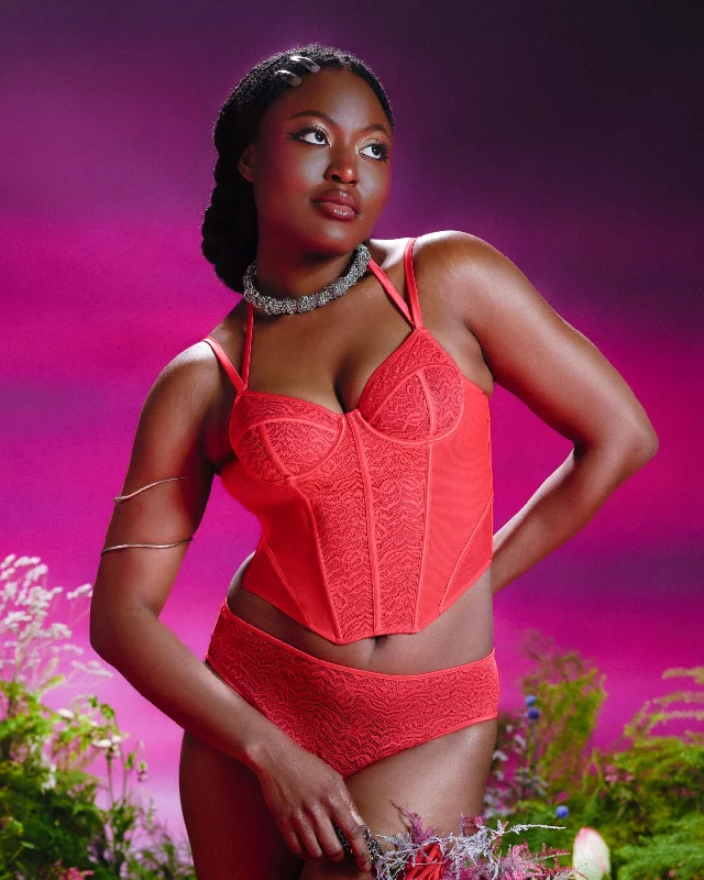 Bodysuits for dancing -Dusk 'til Dawn Lace Corset | Dusk 'til Dawn (Balloon)
