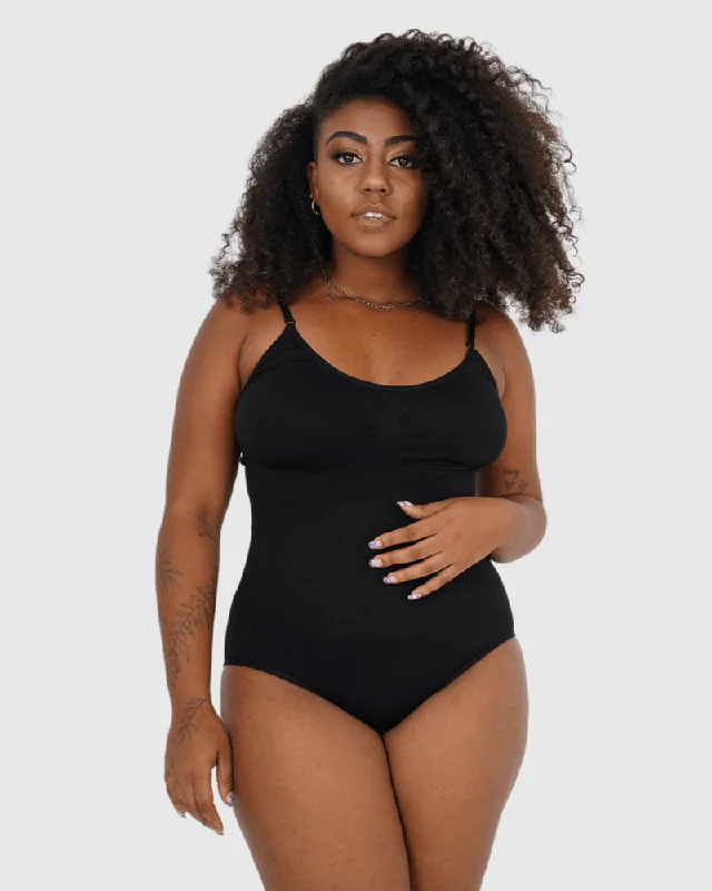 Bodysuits that can be worn strapless -Snatched  Bodysuit