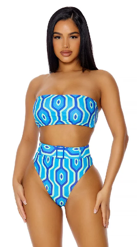 Nursing bikinis with easy access -Barbados Aquatic Bikini