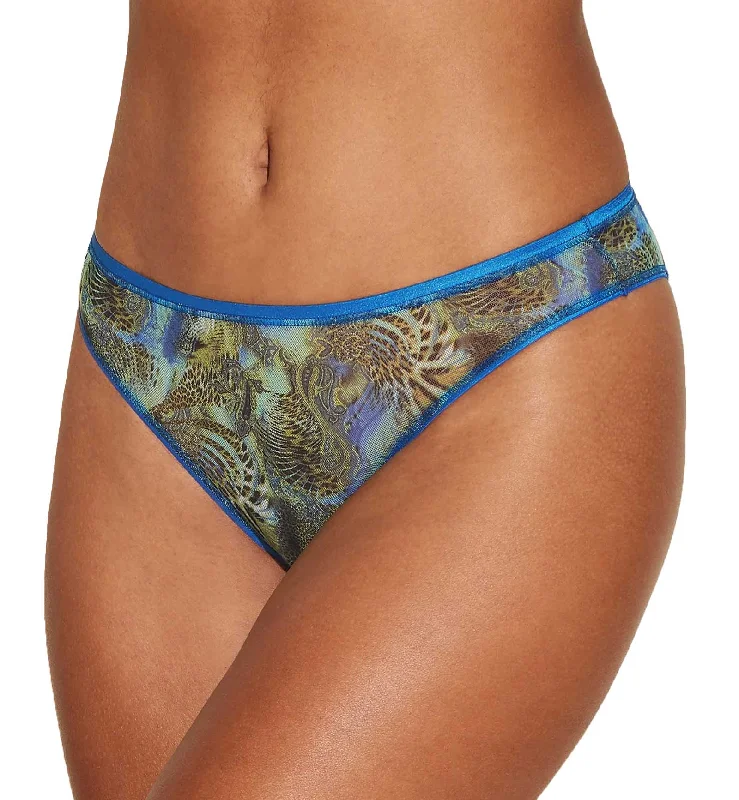Bikini bottoms with side ties for adjustable fit -Cosabella Soire Confidence Print Brazilian Minikini (SOICP0511) - Nirvana Bikini bottoms with side ties for adjustable fit -Cosabella Soire Confidence Print Brazilian Minikini (SOICP0511) - Nirvana