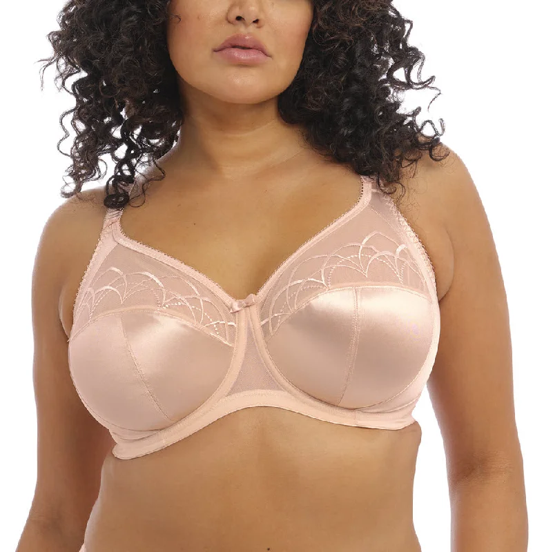 Bra and panty sets with sustainable fabrics -Elomi Cate Latte Unlined Bra 4030