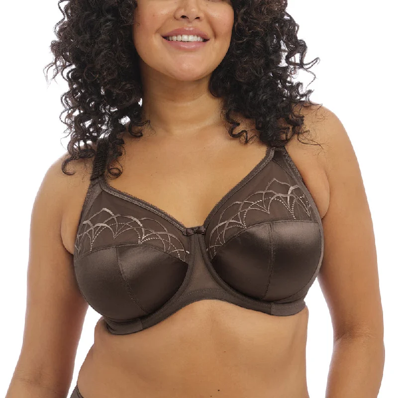 Bra and panty sets with odor control -Elomi Cate Pecan Unlined Bra 4030