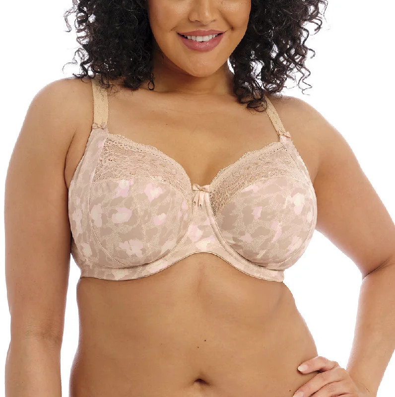 Bra and panty sets for post partum -Elomi Morgan Almond Lace Unlined Bra 4110