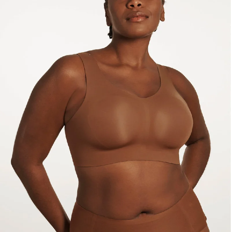 Bra and panty sets with push up effect -Evelyn & Bobbie Defy Clay Wireless Bra