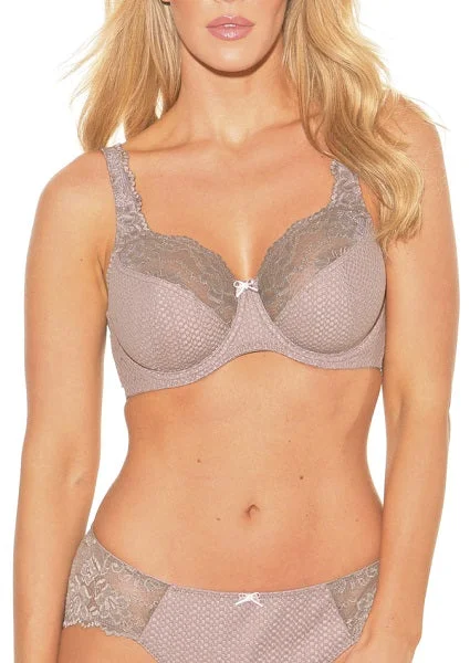 Bra and panty sets for active lifestyles -Fit Fully Yours Serena Taupe Lace Bra B2761 Bra and panty sets for active lifestyles -Fit Fully Yours Serena Taupe Lace Bra B2761