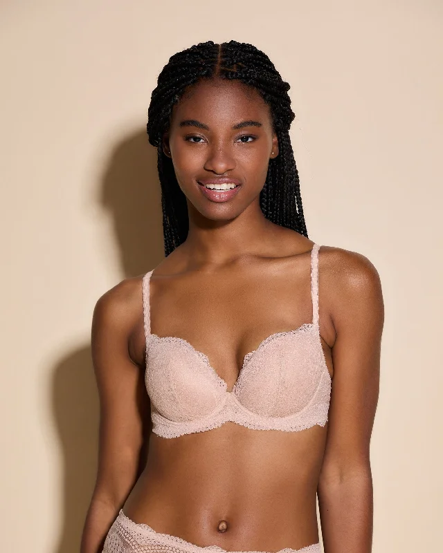 Bra and panty sets with ombre effect -Reggiseno Push-Up