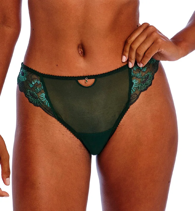 Petite bikinis designed for smaller frames -Freya Loveland Brief Panty (401067) - Deep Emerald Petite bikinis designed for smaller frames -Freya Loveland Brief Panty (401067) - Deep Emerald