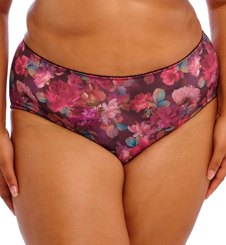Mix and match bikini tops and bottoms -Goddess Kayla Matching Brief (6168) - Plum Rose Mix and match bikini tops and bottoms -Goddess Kayla Matching Brief (6168) - Plum Rose