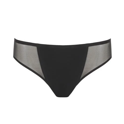 Bikinis with lace details for elegance -Marie Jo L'Aventure Louie Seamless Brief 0522090 Black Bikinis with lace details for elegance -Marie Jo L'Aventure Louie Seamless Brief 0522090 Black