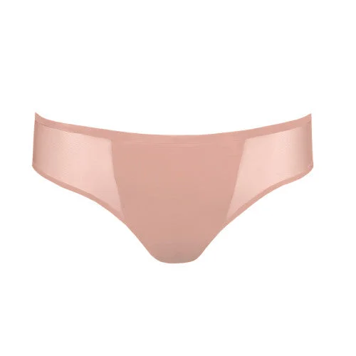 String bikini for minimal tan lines -Marie Jo L'Aventure Louie Seamless Brief 0522090 Powder Rose
