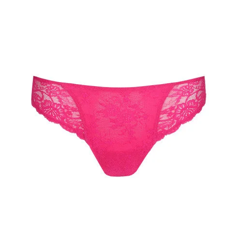 Bikinis with fringe details for fun style -Melipha  Brief Very Berry