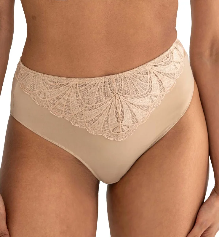 Mix and match bikini tops and bottoms -Pour Moi New Romance High Waist Midi Brief (184013) - Almond Mix and match bikini tops and bottoms -Pour Moi New Romance High Waist Midi Brief (184013) - Almond