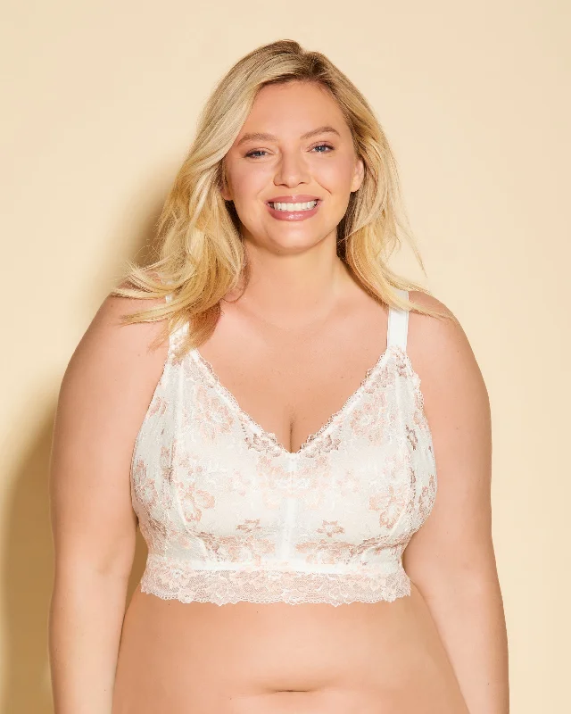 Bra and panty sets for travel -Bralette Longue Ultra Curvy