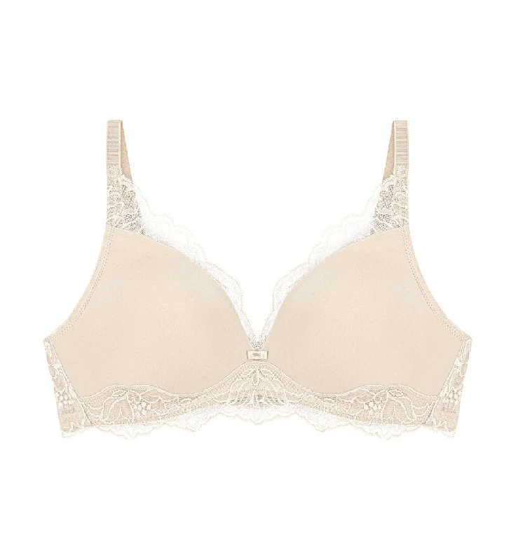 Demi bras for less coverage -AMOURETTE CHARM WIREFREE BRA