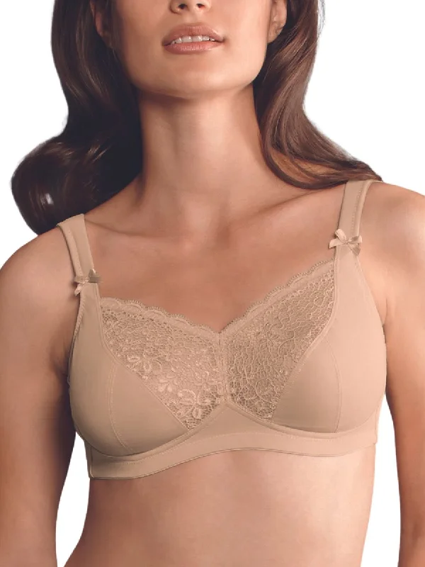 Non wired bras for different seasons -Havanna Comfort Bra - Desert