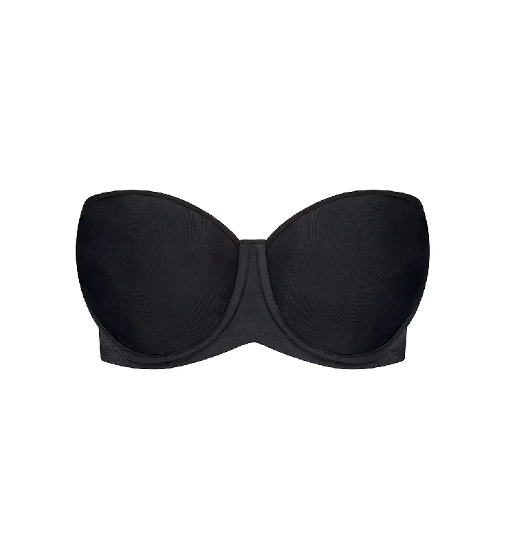Full coverage bras for support -BEAUTIFUL SILHOUETTE STRAPLESS BRA