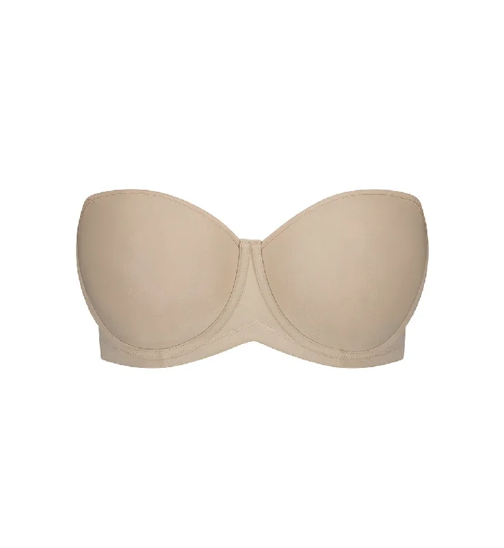 Peek-a-boo bras for romantic occasions -BEAUTIFUL SILHOUETTE STRAPLESS BRA