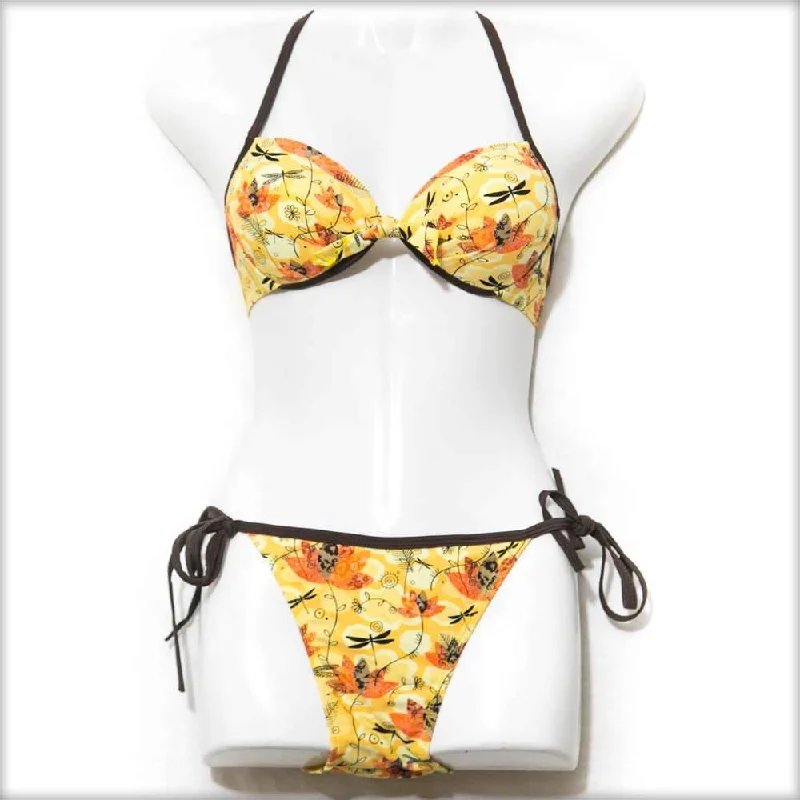 Push up bras for different skin tones -Butterfly Bikini Set