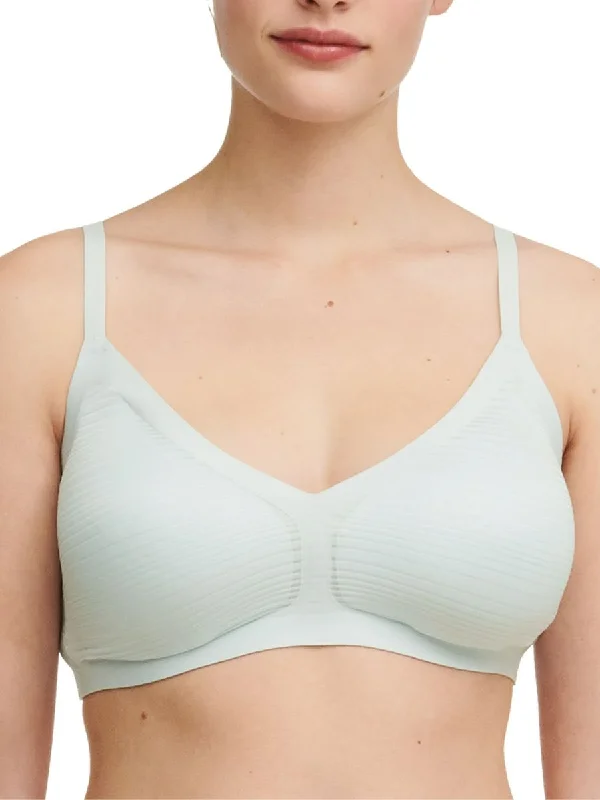Non wired strapless bras for summer outfits -SoftStretch Stripes Padded Bralette - Ballad Blue Non wired strapless bras for summer outfits -SoftStretch Stripes Padded Bralette - Ballad Blue