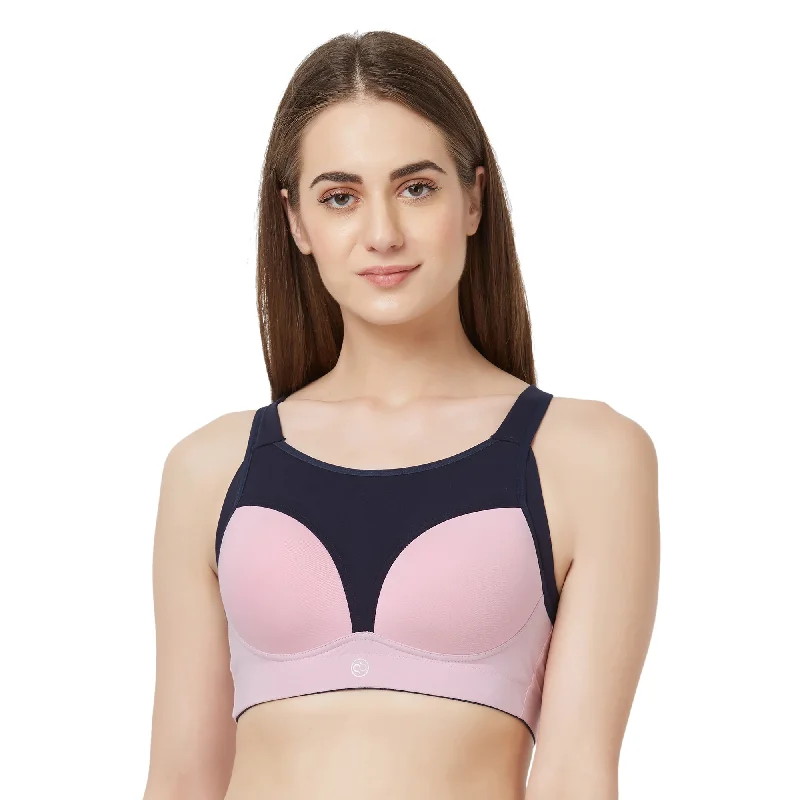 Non wired bras for daily wear -Extreme Coverage High Impact Lightly Padded Non Wired Sports Bra- CB-905A Non wired bras for daily wear -Extreme Coverage High Impact Lightly Padded Non Wired Sports Bra- CB-905A