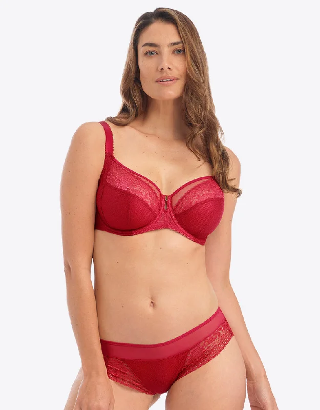 Best comfortable support bras -Fantasie Ann-Marie Side Support Bra Red