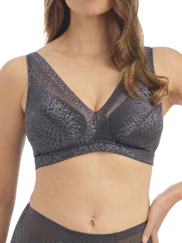 Non wired bras for every woman -Envisage Bralette - Slate