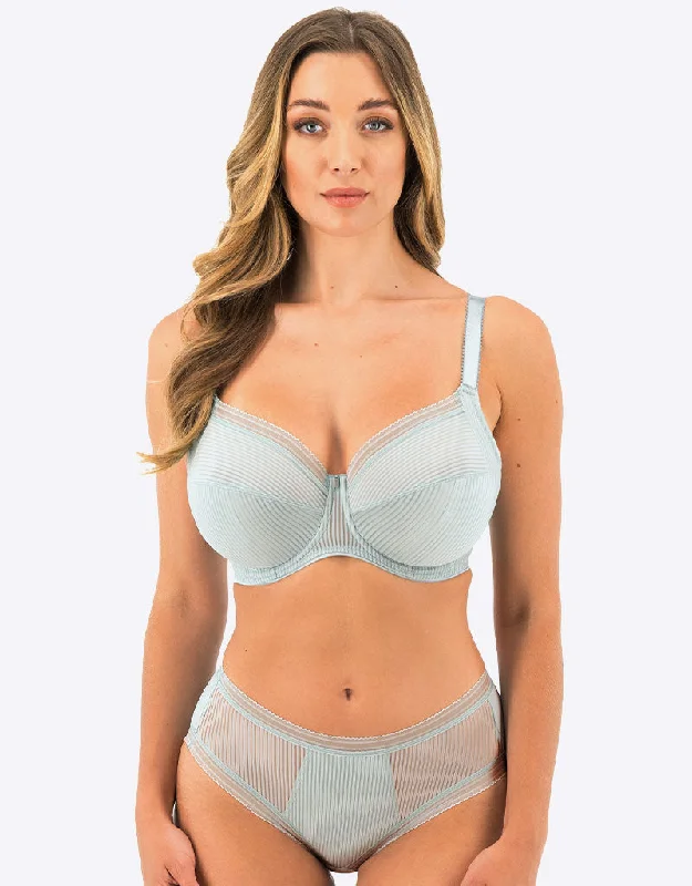 Bandeau bras non slip -Fantasie Fusion Full Cup Side Support Bra Sea Breeze Blue