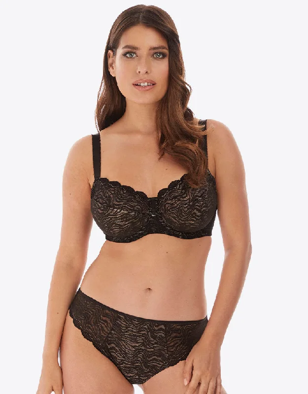 Underwire bra that doesn't dig -Fantasie Impression Coverage Bra Black
