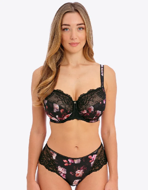 Underwired bras for large breasts -Fantasie Pippa Full Cup Side Support Bra Black