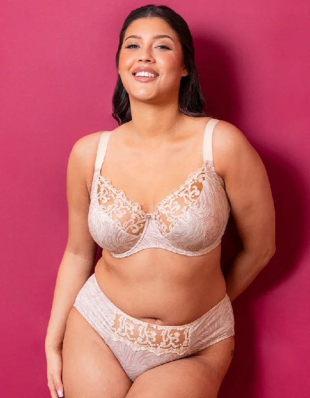 Why choose a convertible bra? -Flirtelle Swirl Balcony Bra & Brief Bundle Zebra Print Why choose a convertible bra? -Flirtelle Swirl Balcony Bra & Brief Bundle Zebra Print