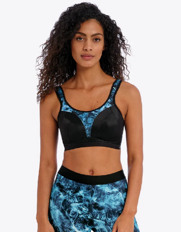 Strapless bras for off-shoulder tops -Freya Active Dynamic Sports Bra Galactic