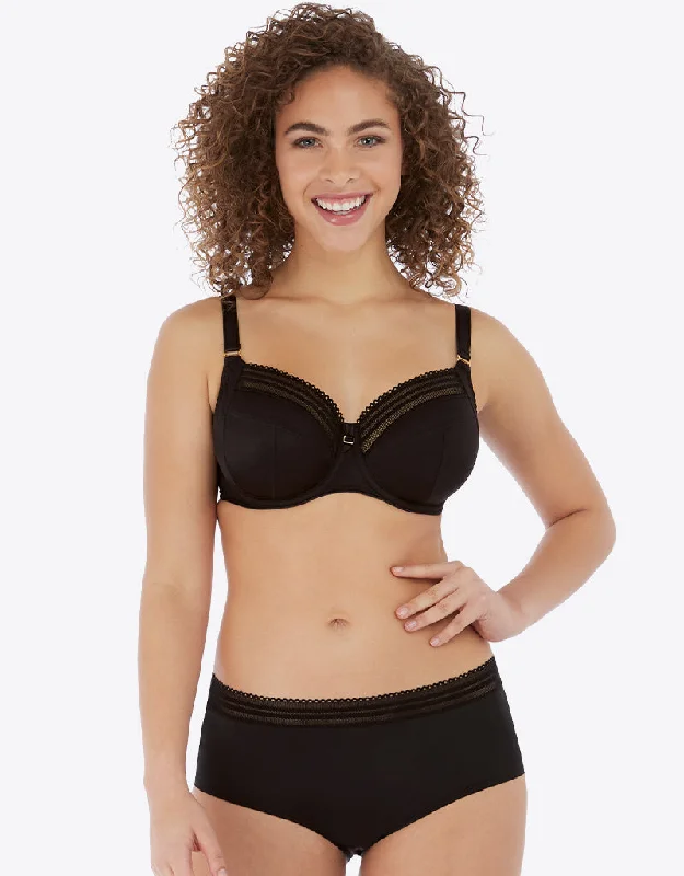 How do I know if my bra is too tight? -Freya Viva Side Support Bra Black