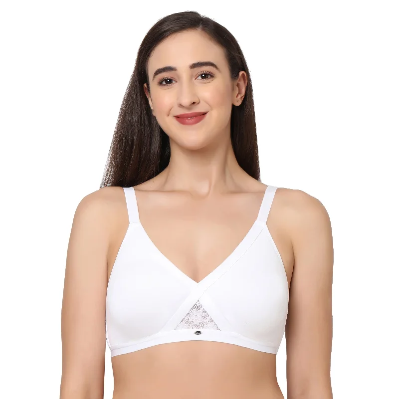 Non wired bras with moisture wicking -Full coverage cross over non padded non wired bra-CB-405 Non wired bras with moisture wicking -Full coverage cross over non padded non wired bra-CB-405