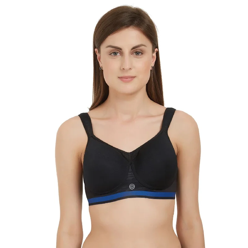 Non wired bras for all body types -Full Coverage High Impact Padded Non Wired Sports Bra-CB-906 Non wired bras for all body types -Full Coverage High Impact Padded Non Wired Sports Bra-CB-906