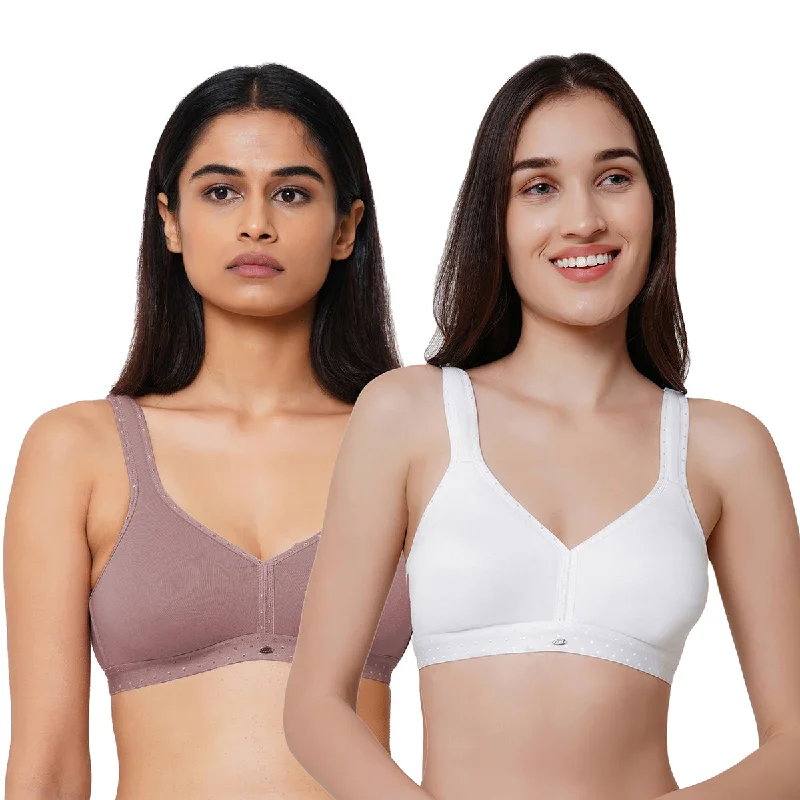 Non wired bras for every woman -Full coverage Non padded Non wired Bra (PACK OF 2) CB-335 Non wired bras for every woman -Full coverage Non padded Non wired Bra (PACK OF 2) CB-335