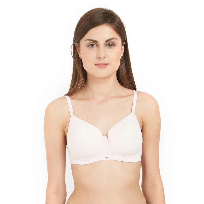 Non wired bras with tagless design -Full Coverage Padded Non Wired Bra-CB-122
