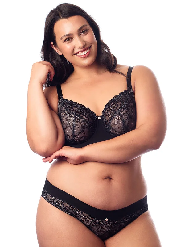 Bras affordable and available locally-Hot Milk Temptation Nursing Balconette Bra Black Bras affordable and available locally-Hot Milk Temptation Nursing Balconette Bra Black