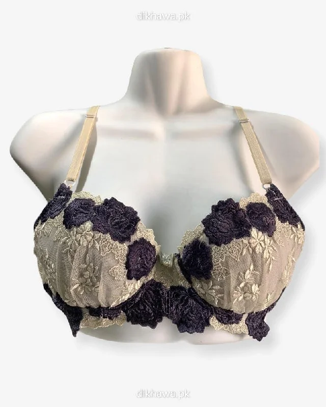 Push up bras that are comfortable -Imported Stocklot Branded Net Pushup Bra - Underwired Bra Non Padded Bra - Pack of 2 Push up bras that are comfortable -Imported Stocklot Branded Net Pushup Bra - Underwired Bra Non Padded Bra - Pack of 2