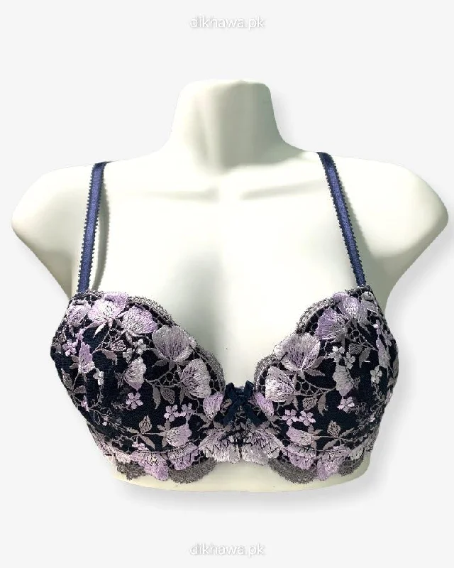 Push up bras that are seamless -Imported Stocklot Branded Net Pushup Bra - Underwired Bra Non Padded Bra - Pack of 2 Push up bras that are seamless -Imported Stocklot Branded Net Pushup Bra - Underwired Bra Non Padded Bra - Pack of 2
