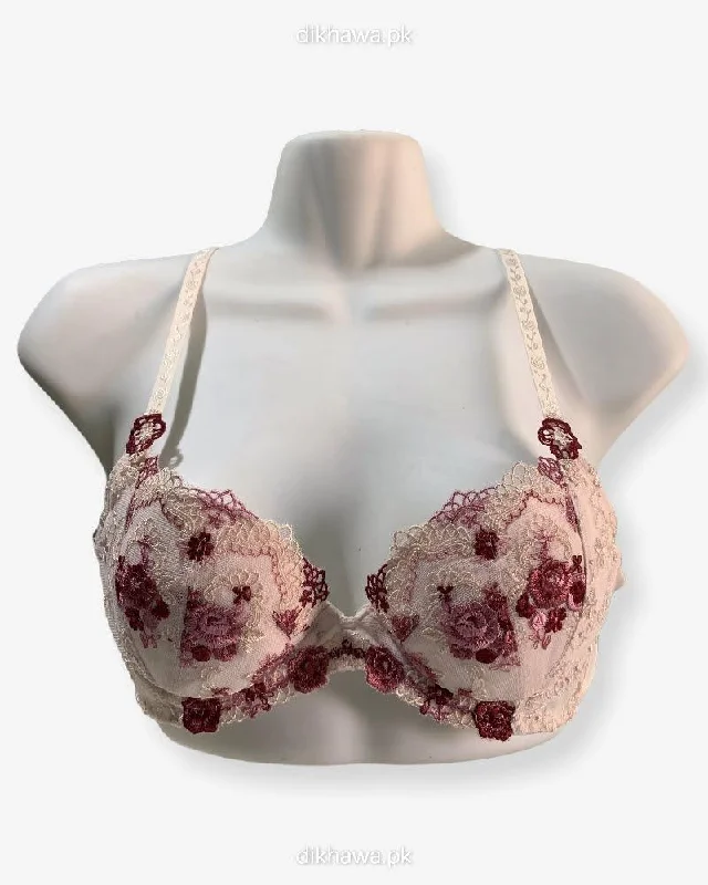 Where to buy push up bras for small breasts? -Imported Stocklot Branded Net Pushup Bra - Underwired Bra Non Padded Bra - Pack of 2 Where to buy push up bras for small breasts? -Imported Stocklot Branded Net Pushup Bra - Underwired Bra Non Padded Bra - Pack of 2