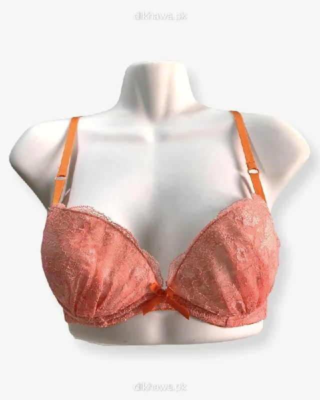 Push up bras with wide straps -Imported Stocklot Branded Net Pushup Bra - Underwired Bra Non Padded Bra - Pack of 2 Push up bras with wide straps -Imported Stocklot Branded Net Pushup Bra - Underwired Bra Non Padded Bra - Pack of 2
