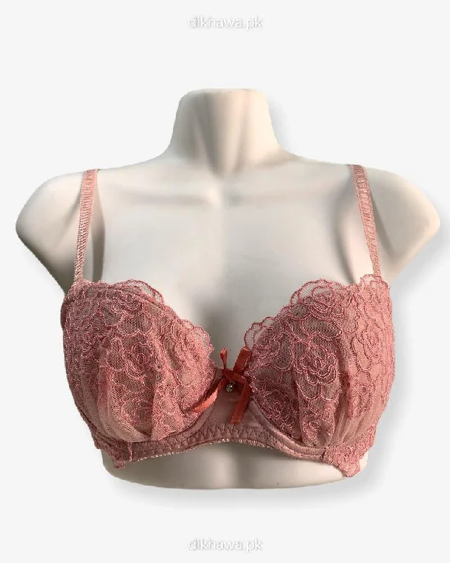 Push up bras with removable padding -Imported Stocklot Branded Net Pushup Bra - Underwired Bra Non Padded Bra - Pack of 2 Push up bras with removable padding -Imported Stocklot Branded Net Pushup Bra - Underwired Bra Non Padded Bra - Pack of 2