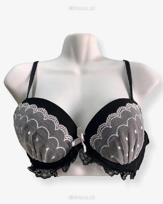 Push up multiway bra for versatility -Imported Stocklot Branded Net Pushup Bra - Underwired Bra -Non Padded Bra - Pack of 2 Push up multiway bra for versatility -Imported Stocklot Branded Net Pushup Bra - Underwired Bra -Non Padded Bra - Pack of 2