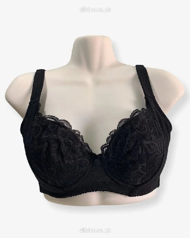 Push up sports bra for workout -Imported Stocklot Branded Net Pushup Bra - Underwired Bra -Non Padded Bra - Pack of 2 Push up sports bra for workout -Imported Stocklot Branded Net Pushup Bra - Underwired Bra -Non Padded Bra - Pack of 2