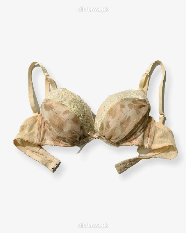 Push up bras with front clasp bras -Imported Stocklot Branded Net Pushup Bra - Underwired Padded Bra - Pack of 2 Push up bras with front clasp bras -Imported Stocklot Branded Net Pushup Bra - Underwired Padded Bra - Pack of 2