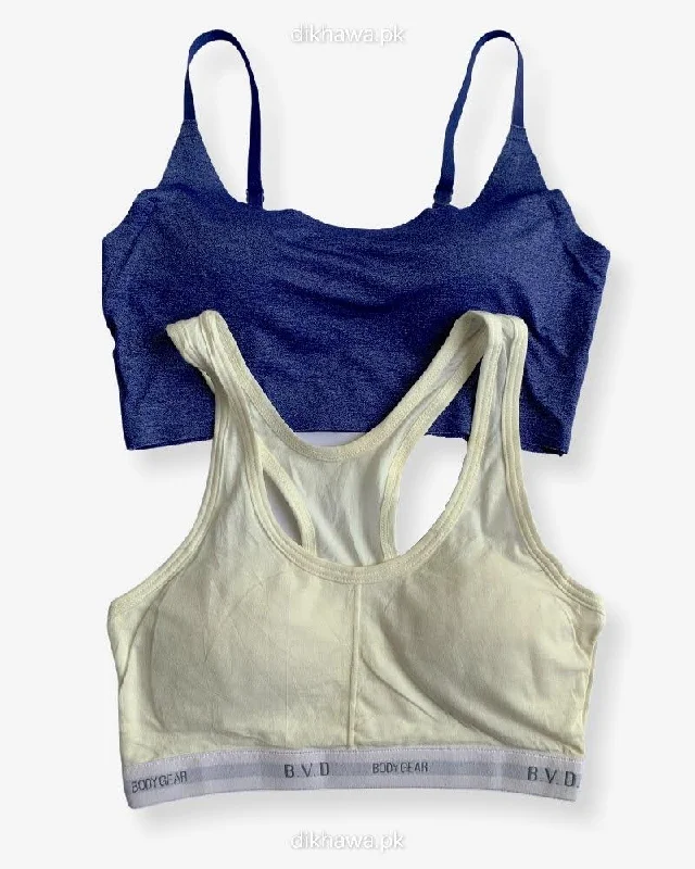 Non wired bras with adjustable straps -Ladies Jogging Bra - Sports Bra - Pack Off 2 Sports Bra - Padded Sports Bra Pack Off 2 Non wired bras with adjustable straps -Ladies Jogging Bra - Sports Bra - Pack Off 2 Sports Bra - Padded Sports Bra Pack Off 2